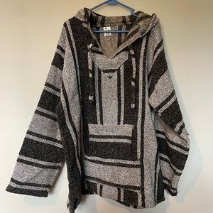Men’s Mexican Baja Style Hoodie